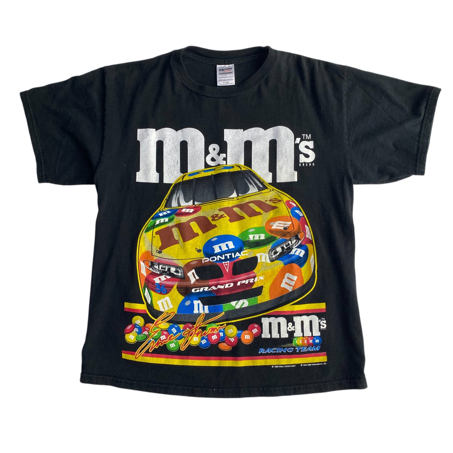 1999 M&amp;Ms NASCAR Racing AOP T-Shirt