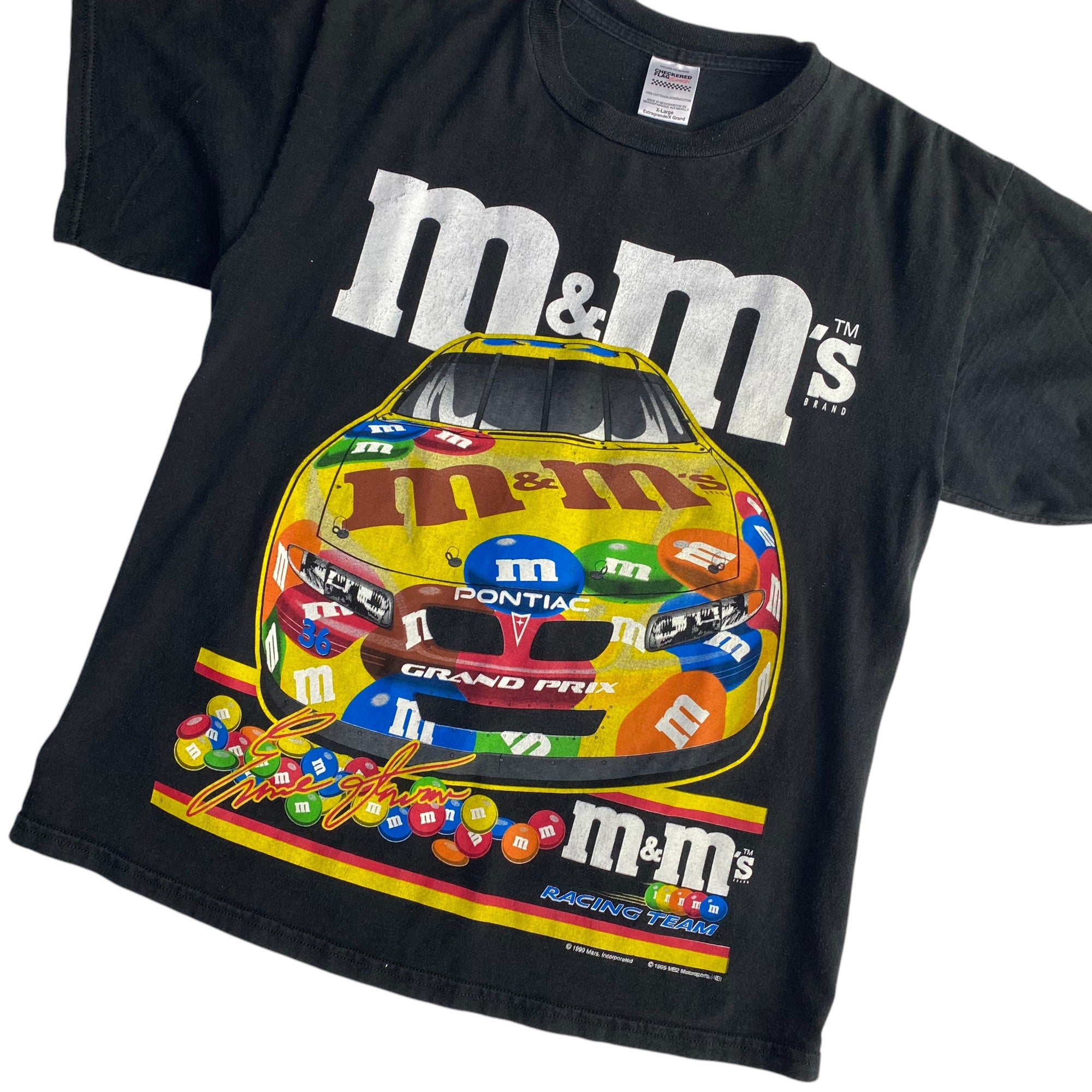 1999 M&amp;Ms NASCAR Racing AOP T-Shirt