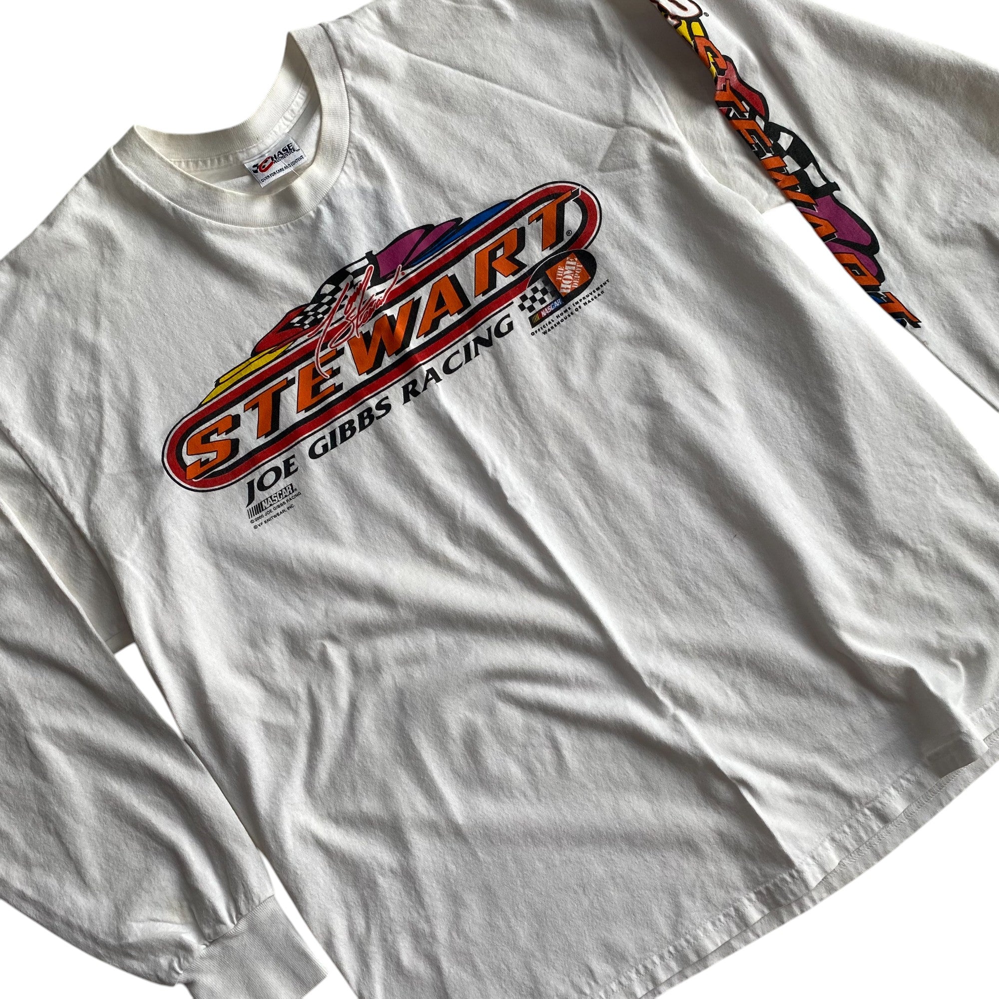 Vintage 2000 Tony Stewart Long-Sleeve NASCAR Tee