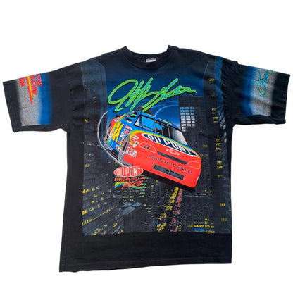 1995 NASCAR Winston Cup Champion Jeff Gordon AOP T-Shirt