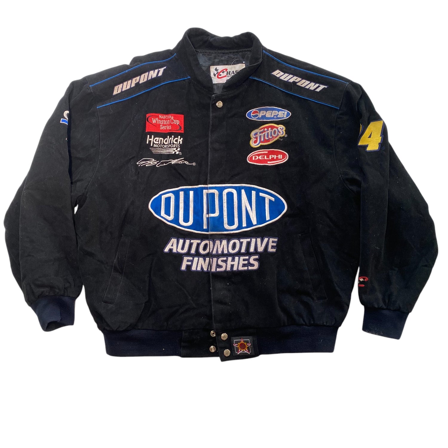 Vintage Jeff Gordon NASCAR Dupont Jacket