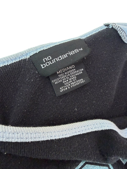 Vintage Y2K No Boundaries Varsity Long Sleeve Shirt