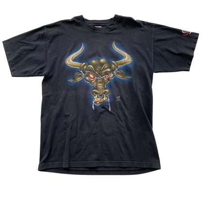 1998 WWF The Rock &quot;Layin the Smack Down&quot; T-Shirt