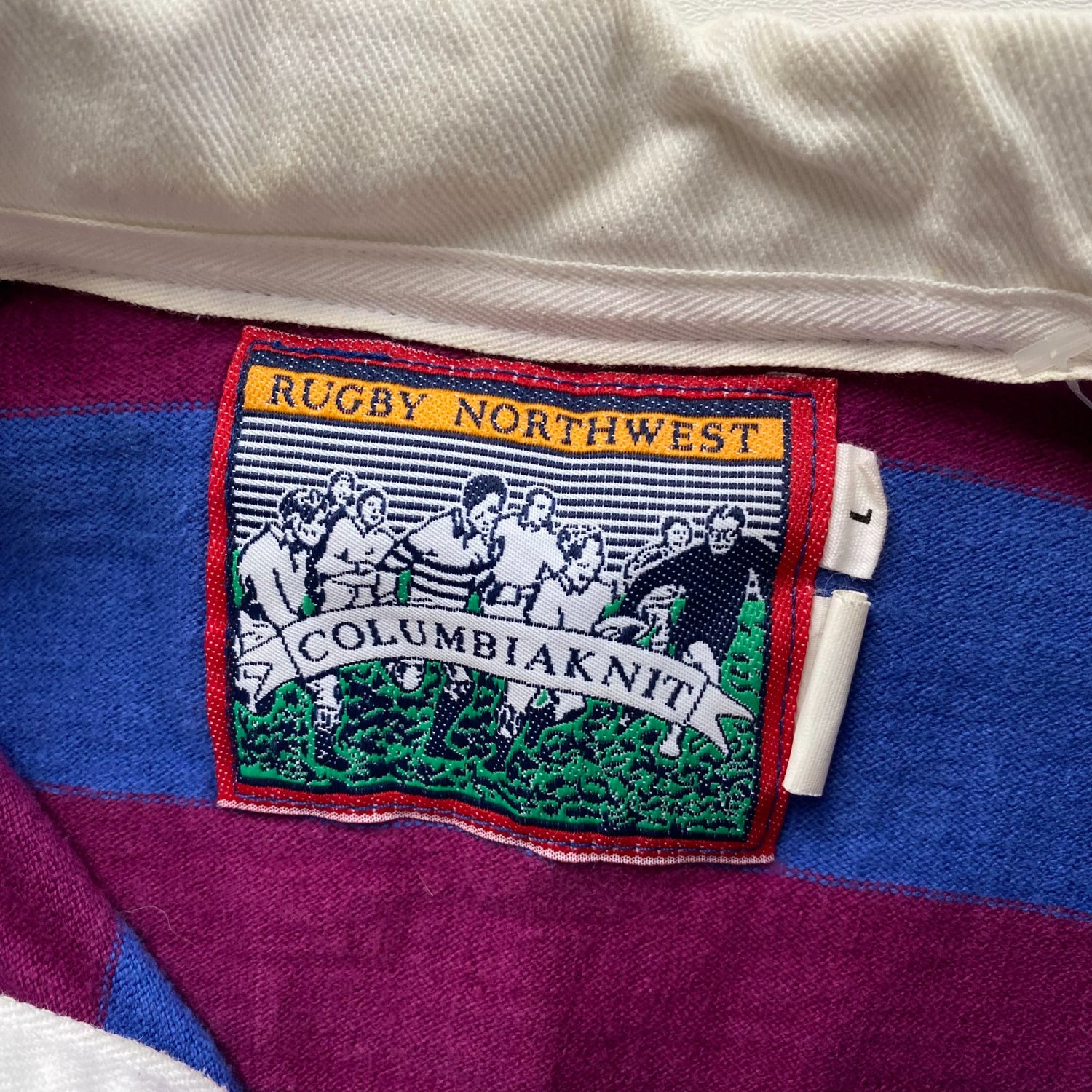 Vintage Striped Rugby Shirt