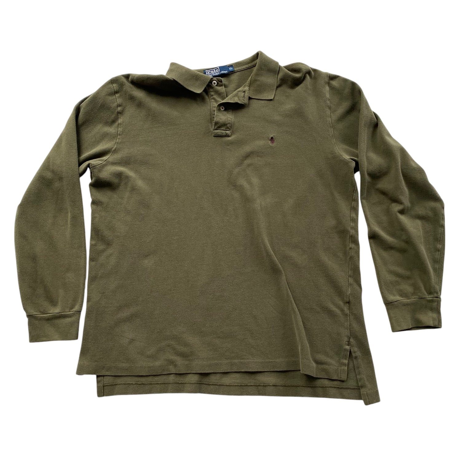 Vintage Polo by Ralph Lauren Green Rugby