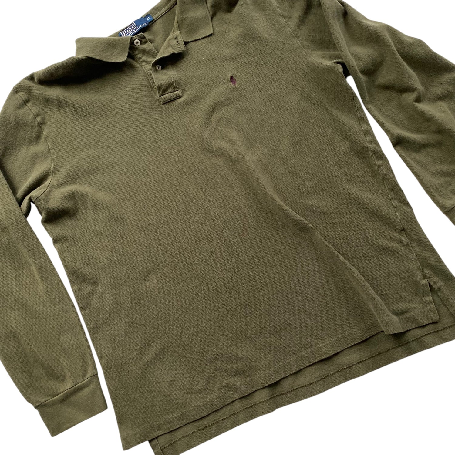 Vintage Polo by Ralph Lauren Green Rugby