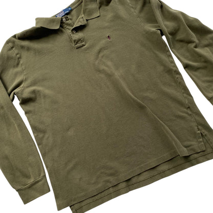 Vintage Polo by Ralph Lauren Green Rugby