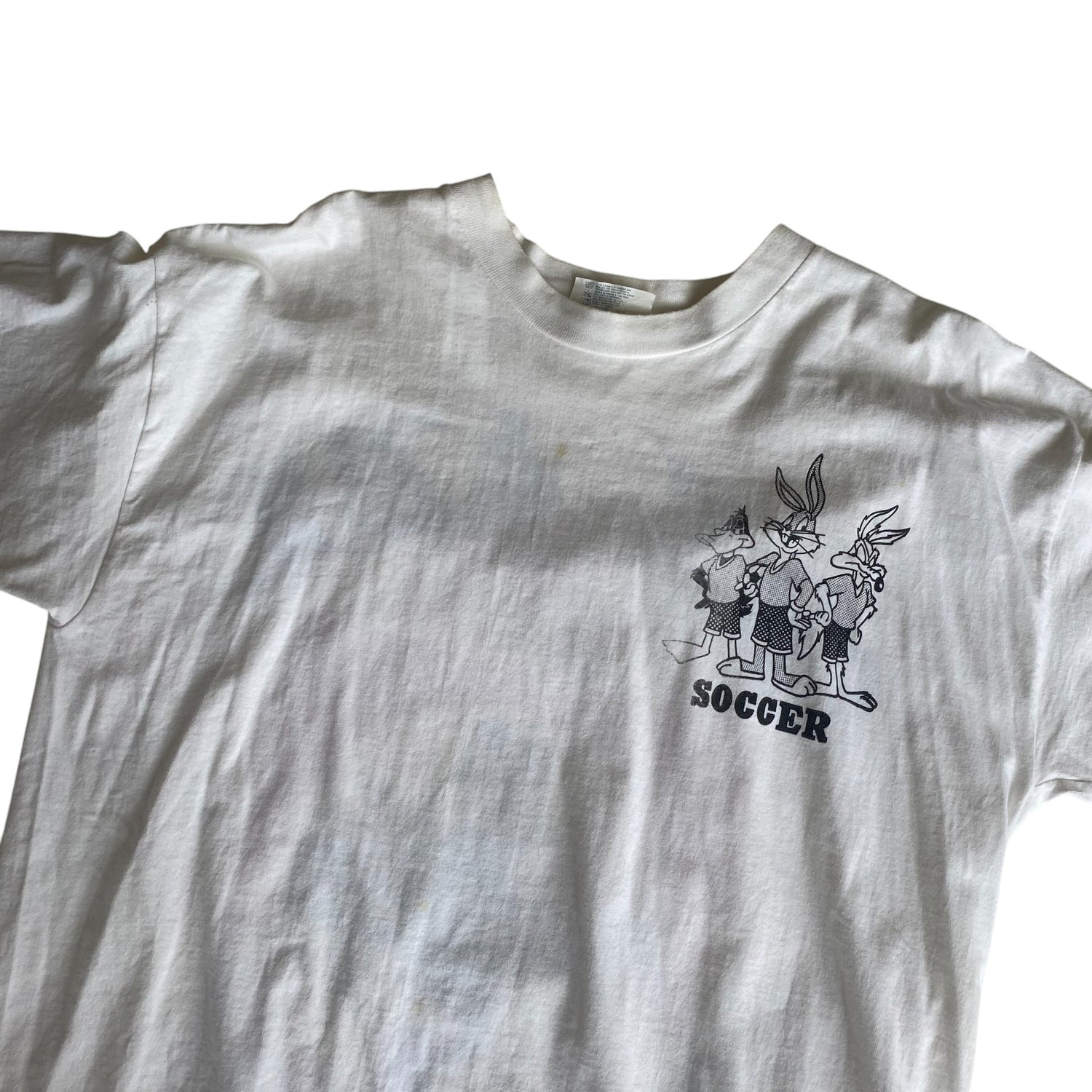 Vintage 90s Cruz Azul Looney Tunes Graphic T-Shirt