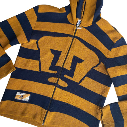 Vintage Pumas UNAM Knit Zip Up Hoodie