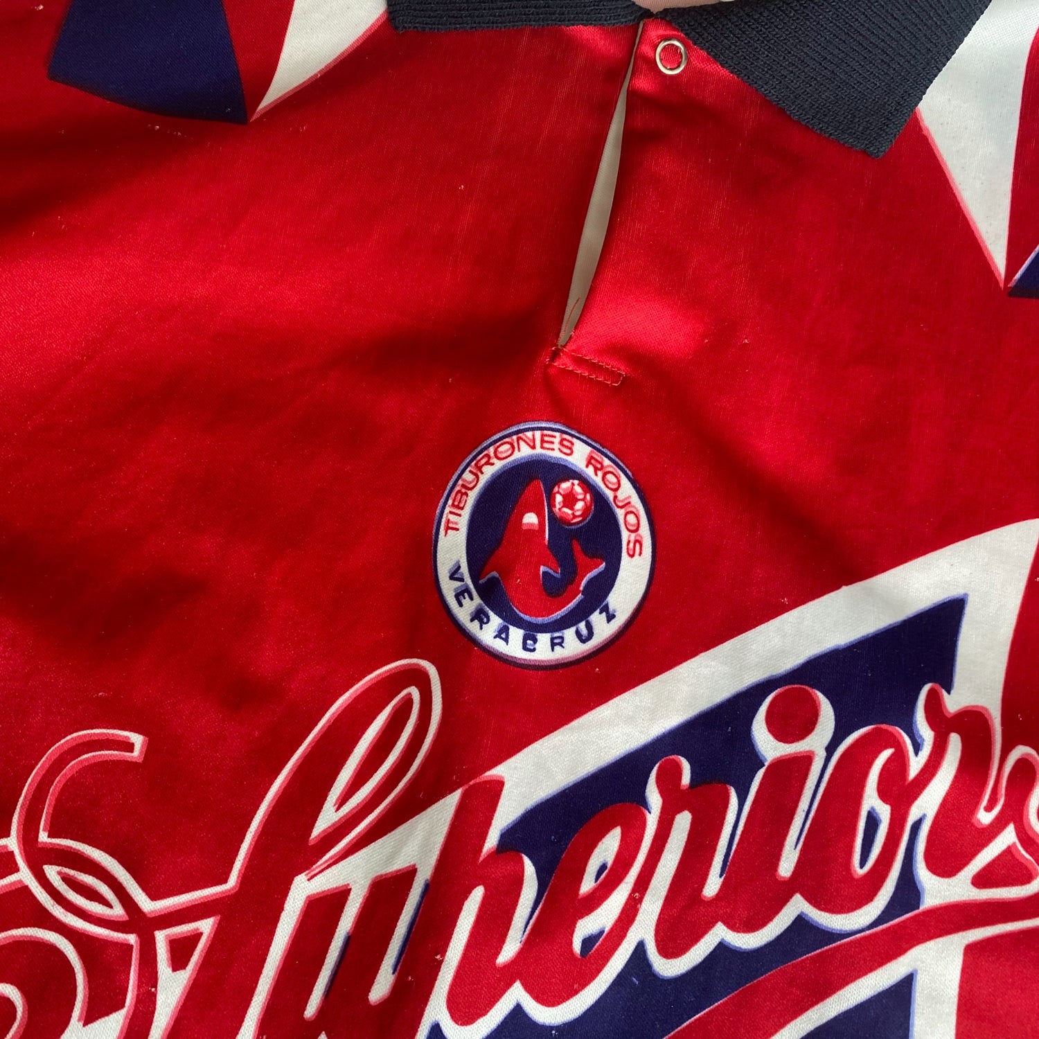 Vintage 1995-96 Tiburones de Veracruz Replica Jersey
