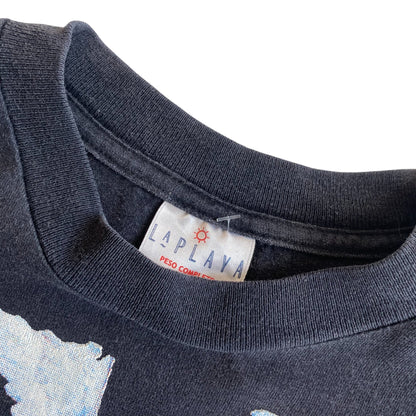 Vintage Mago de Oz &quot;Finesterria&quot; Mexican Boot Graphic T-Shirt