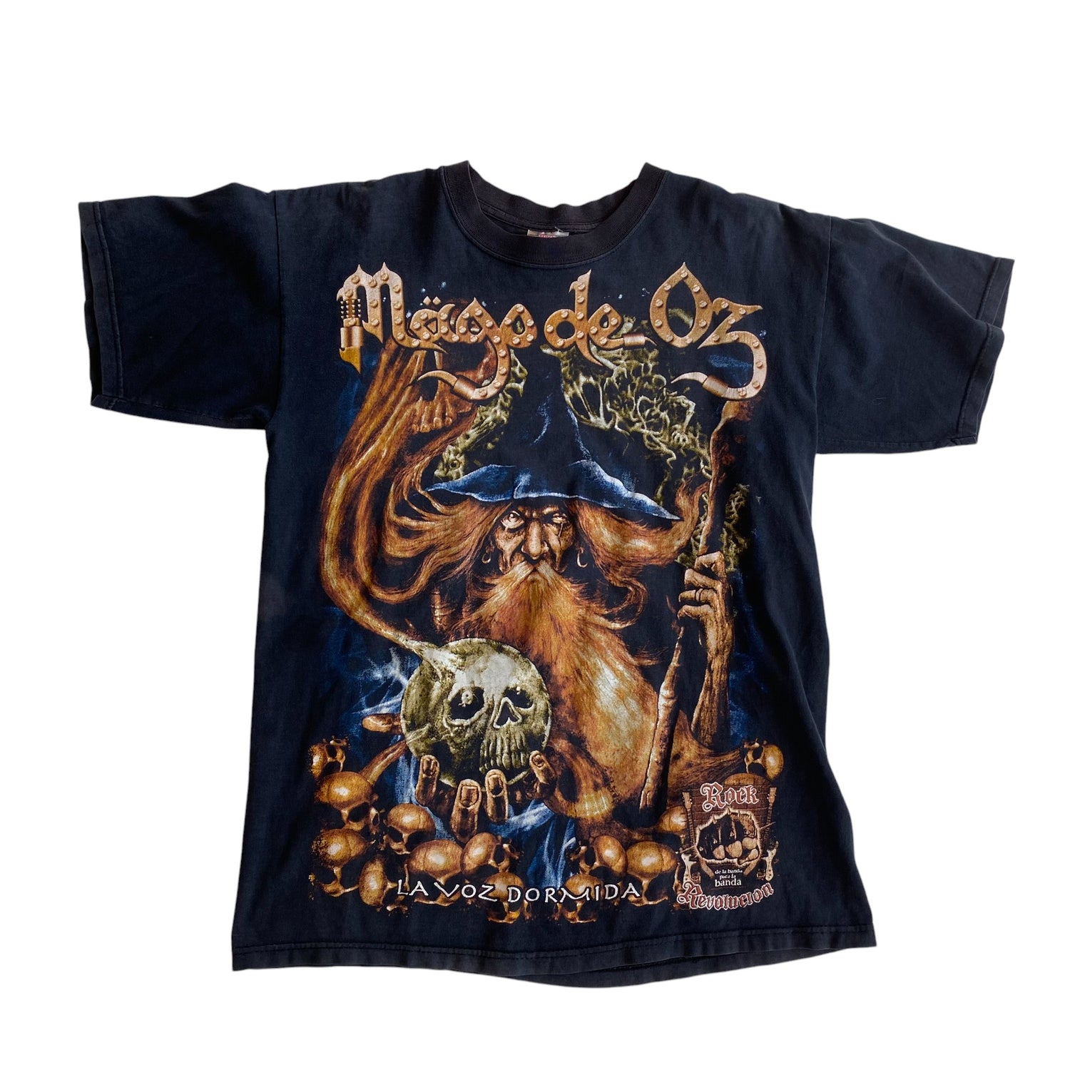 Vintage Mago De OZ &quot;La Voz Dormida&quot; Mexican Boot Graphic T-Shirt