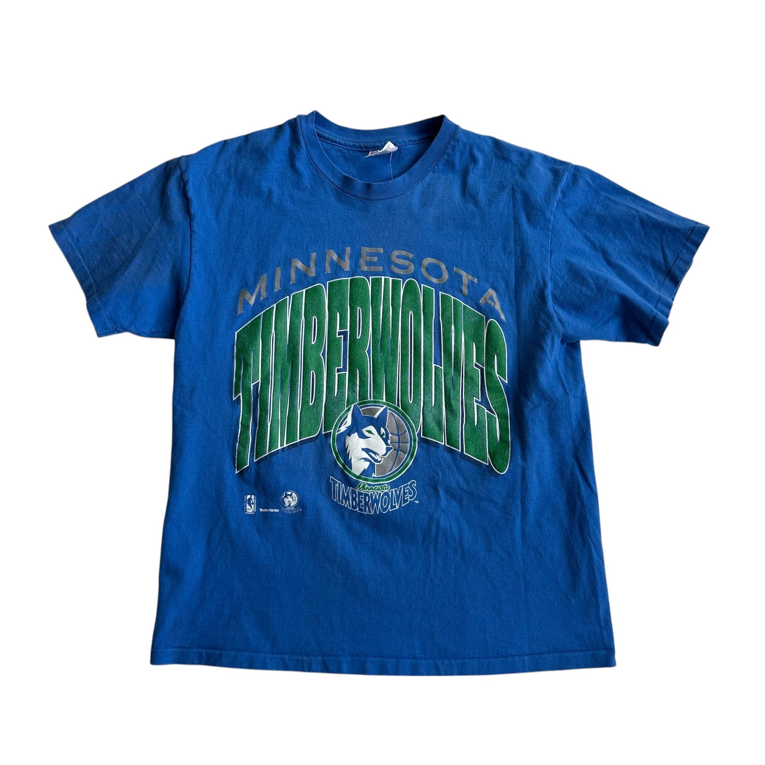 Early 90s Vintage Minnesota Timberwolves Logo T-Shirt