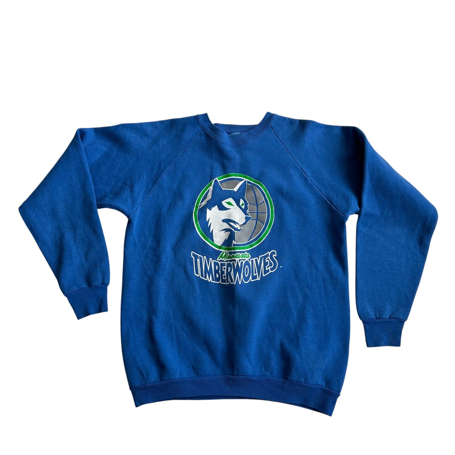 80s Minnesota Timberwolves Logo Crewneck