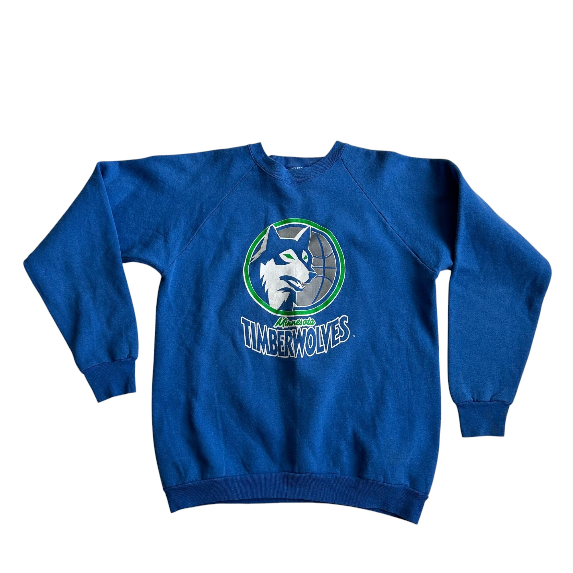 80s Minnesota Timberwolves Logo Crewneck