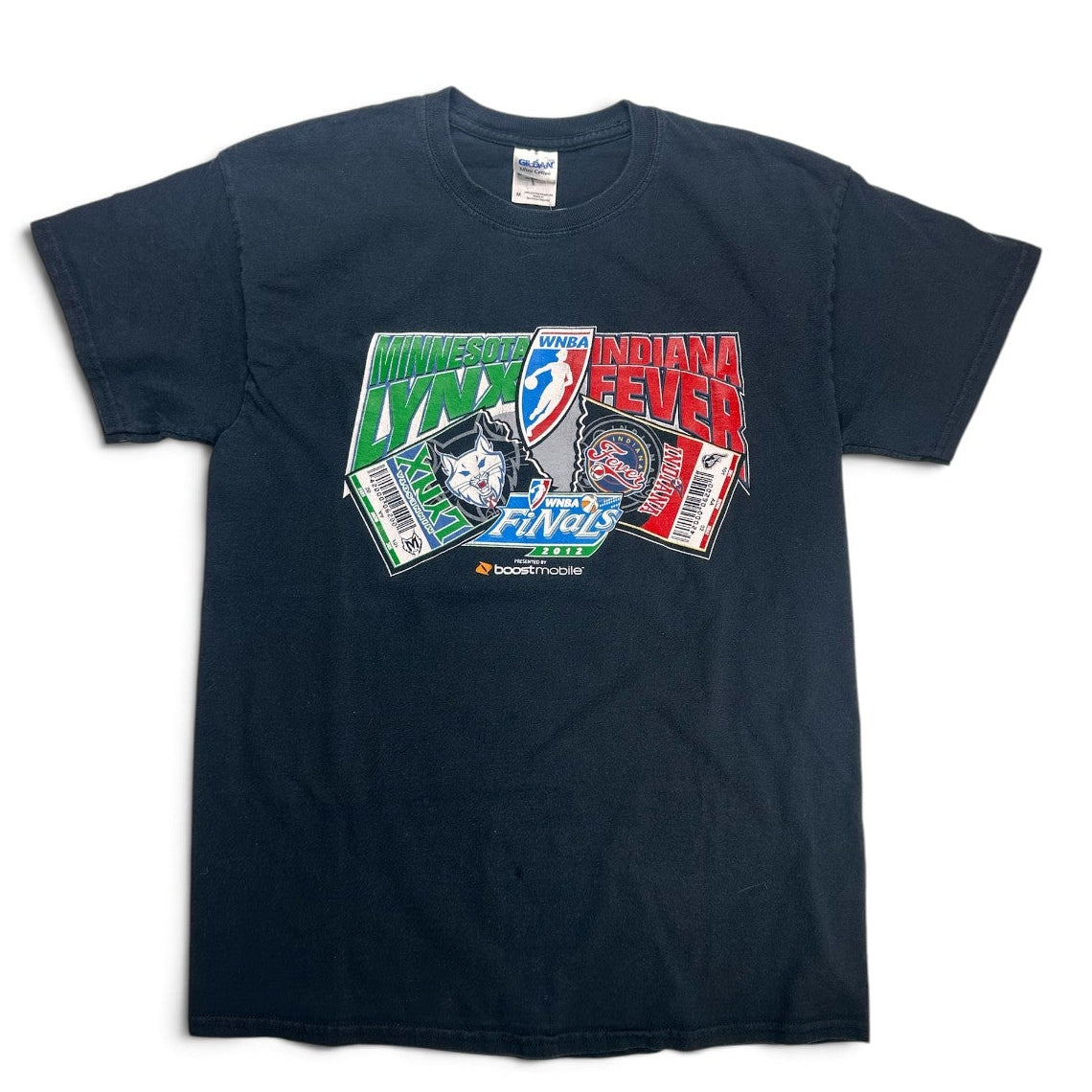 Vintage 2012 WNBA Finals Championship MN Lynx Vs. Indiana Fever T-Shirt