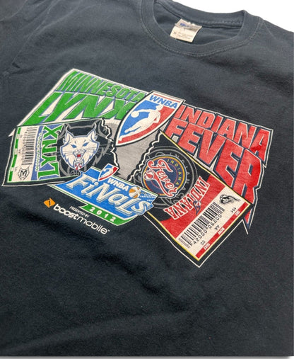 Vintage 2012 WNBA Finals Championship MN Lynx Vs. Indiana Fever T-Shirt