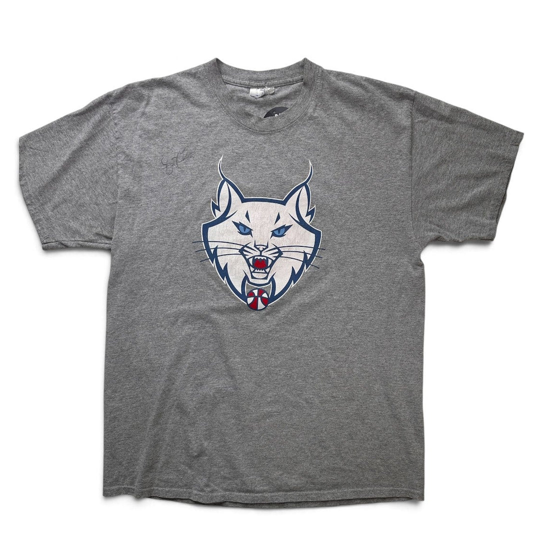 Vintage Grey Minnesota Lynx Mascot T-Shirt