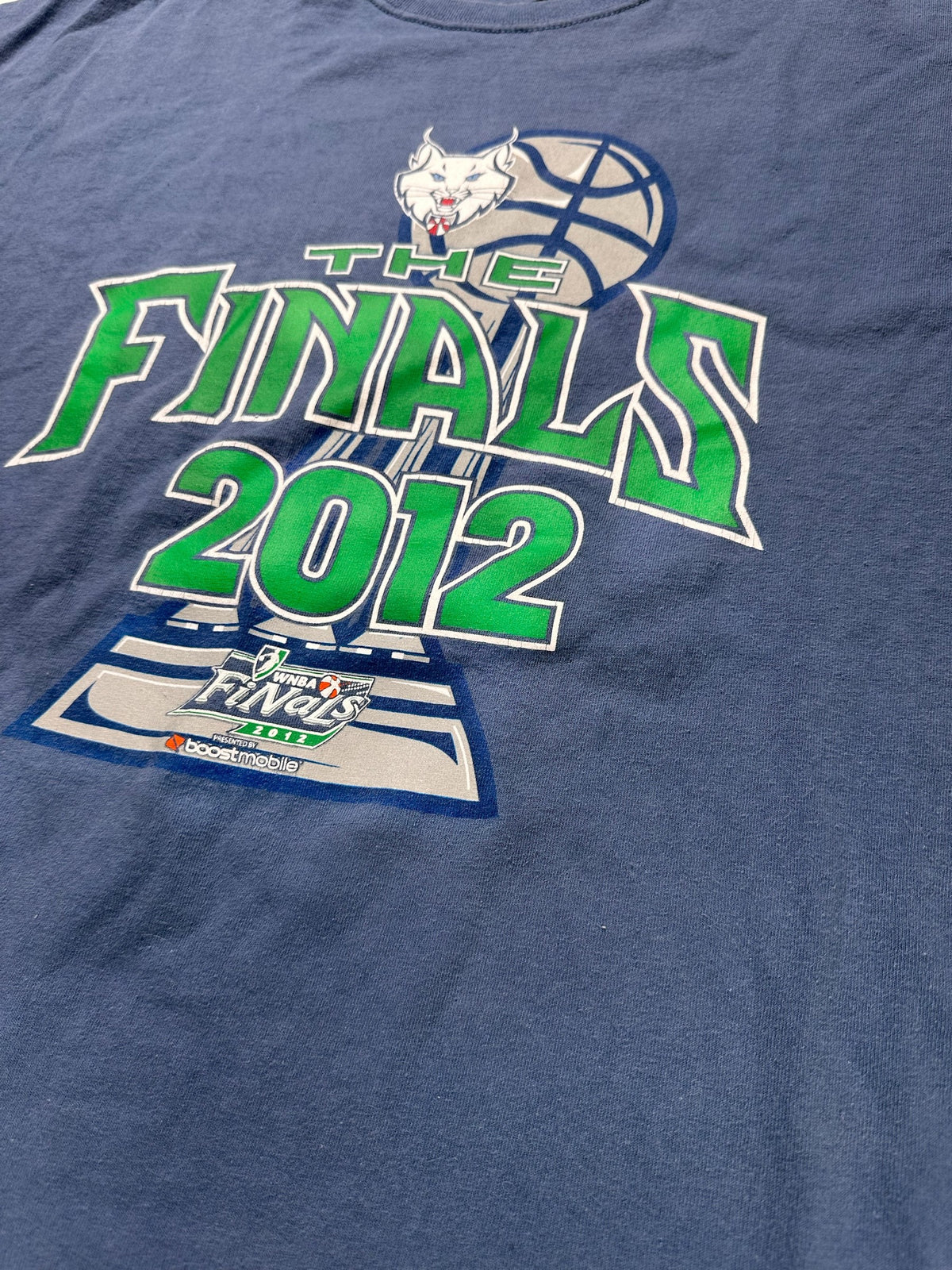 Vintage Minnesota Lynx 2012 WNBA Finals Championship T-Shirt