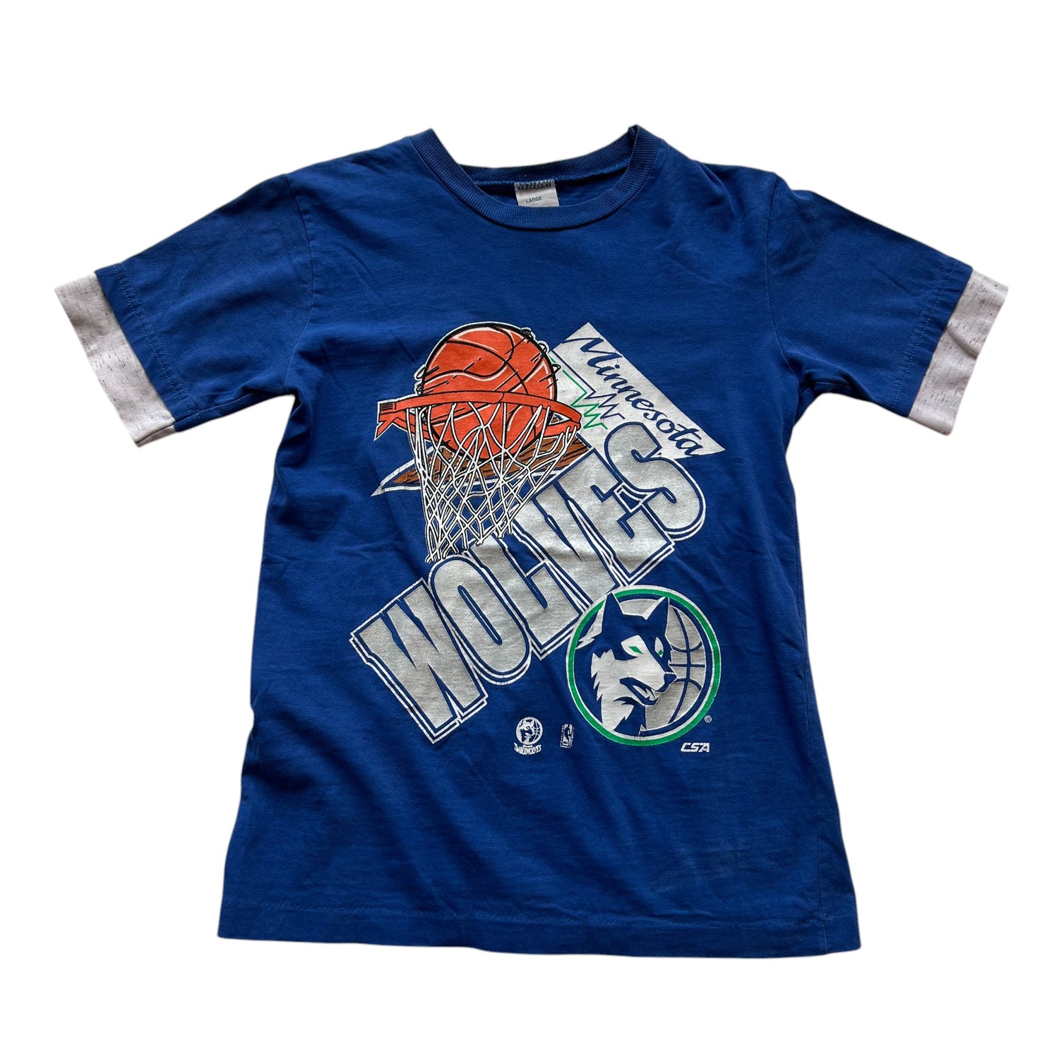 Vintage 90s Minnesota Timberwolves T-Shirt