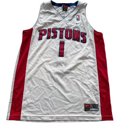 Vintage Chauncey Billups Detroit Pistons Nike Jersey