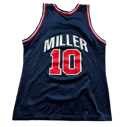 Vintage Reggie Miller USA Champion Jersey