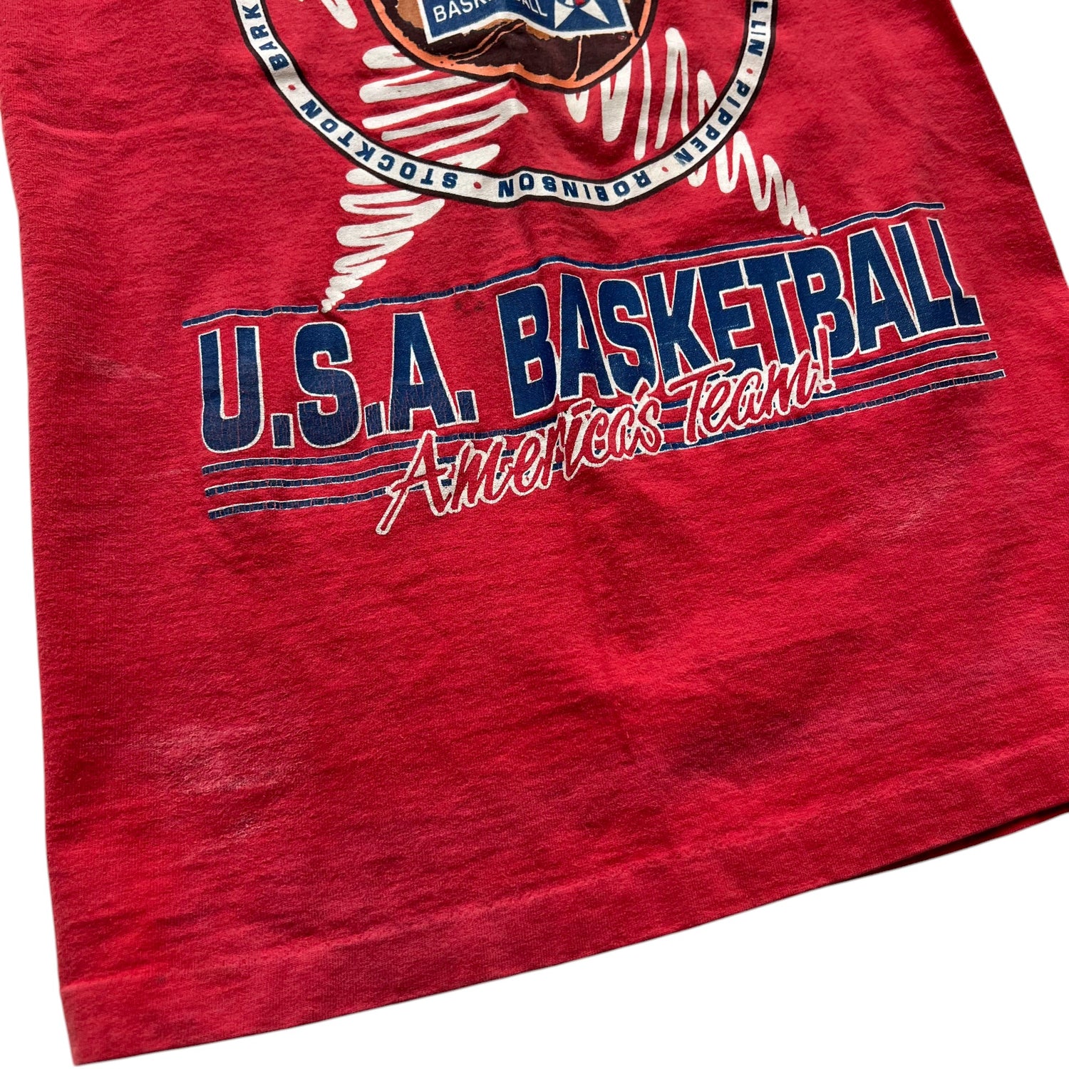 Vintage USA Basketball Graphic T-Shirt