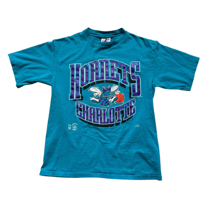 Vintage 90s Charlotte Hornets Graphic T-Shirt