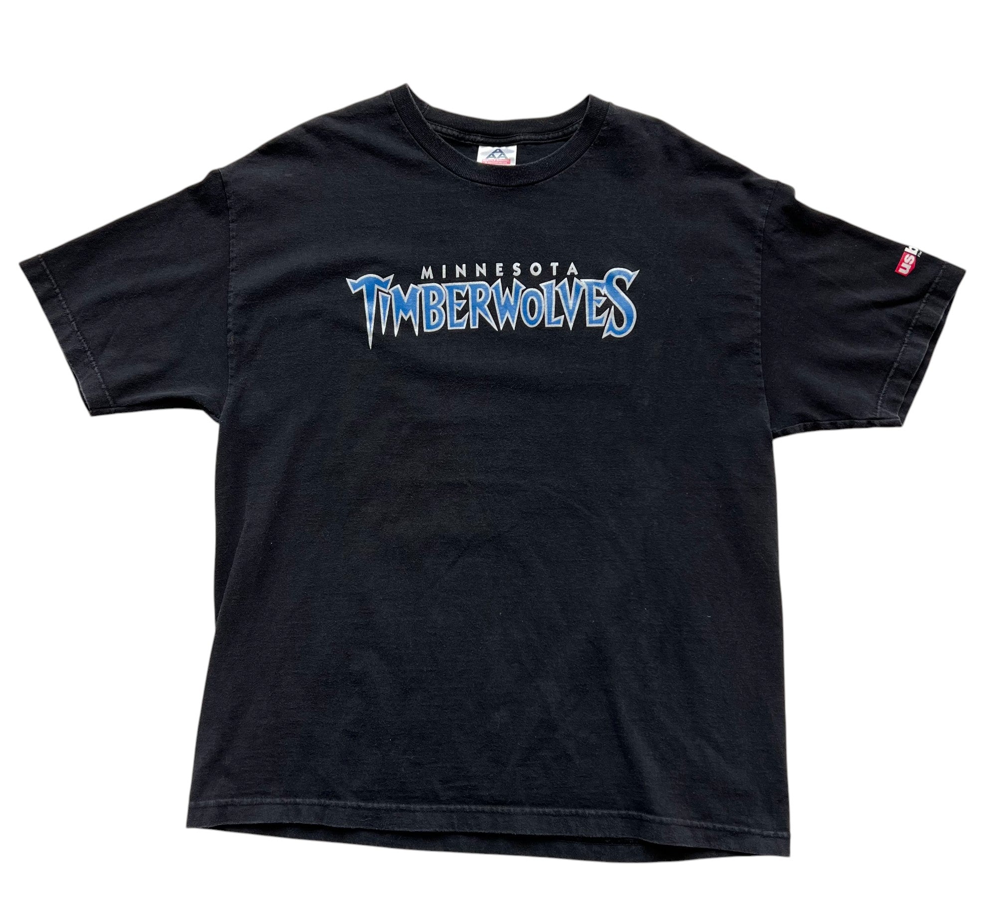 Vintage Minnesota Timberwolves Black T-Shirt