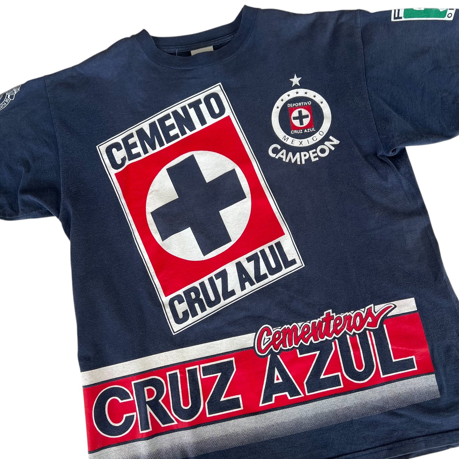 90s Vintage Cruz Azul AOP T-Shirt