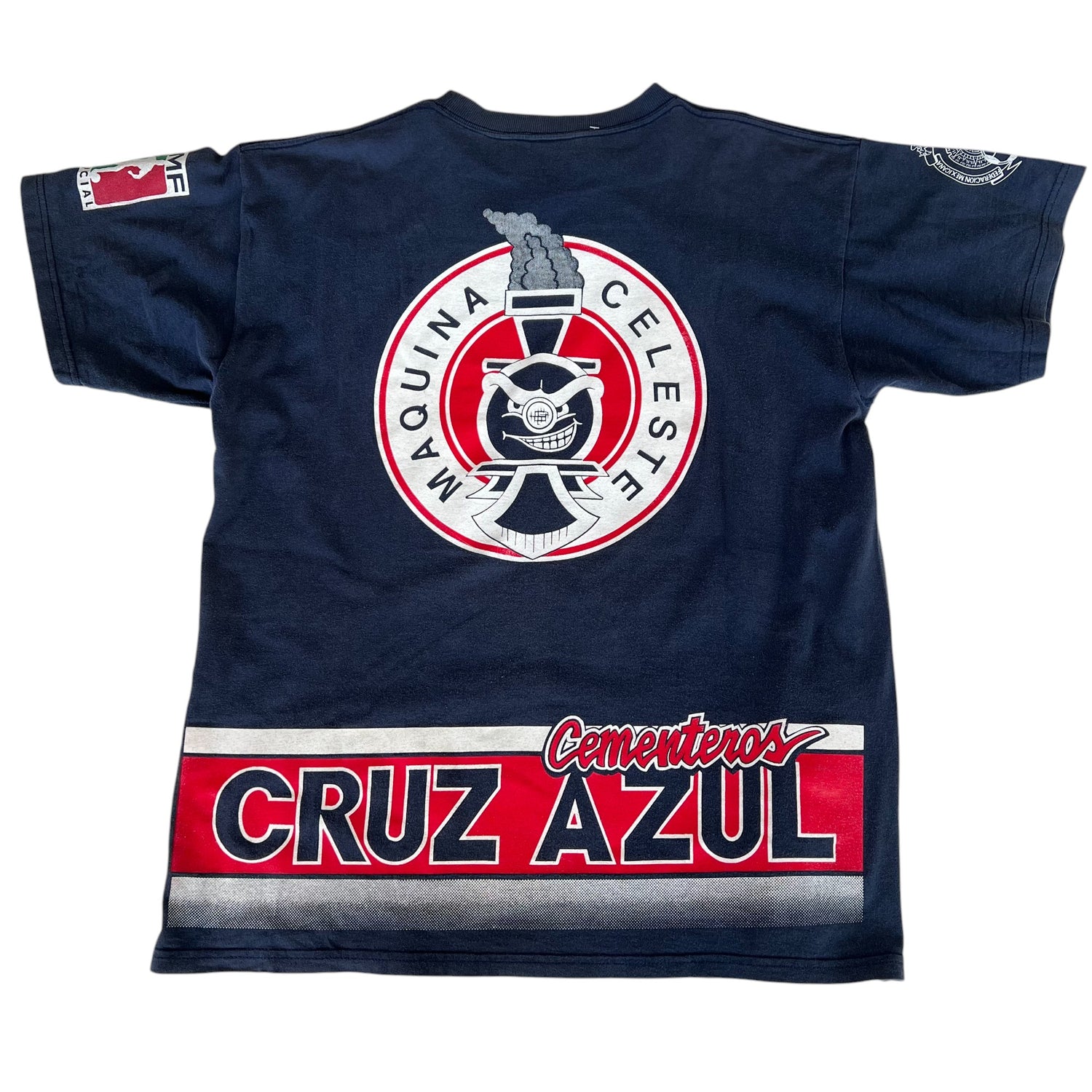 90s Vintage Cruz Azul AOP T-Shirt