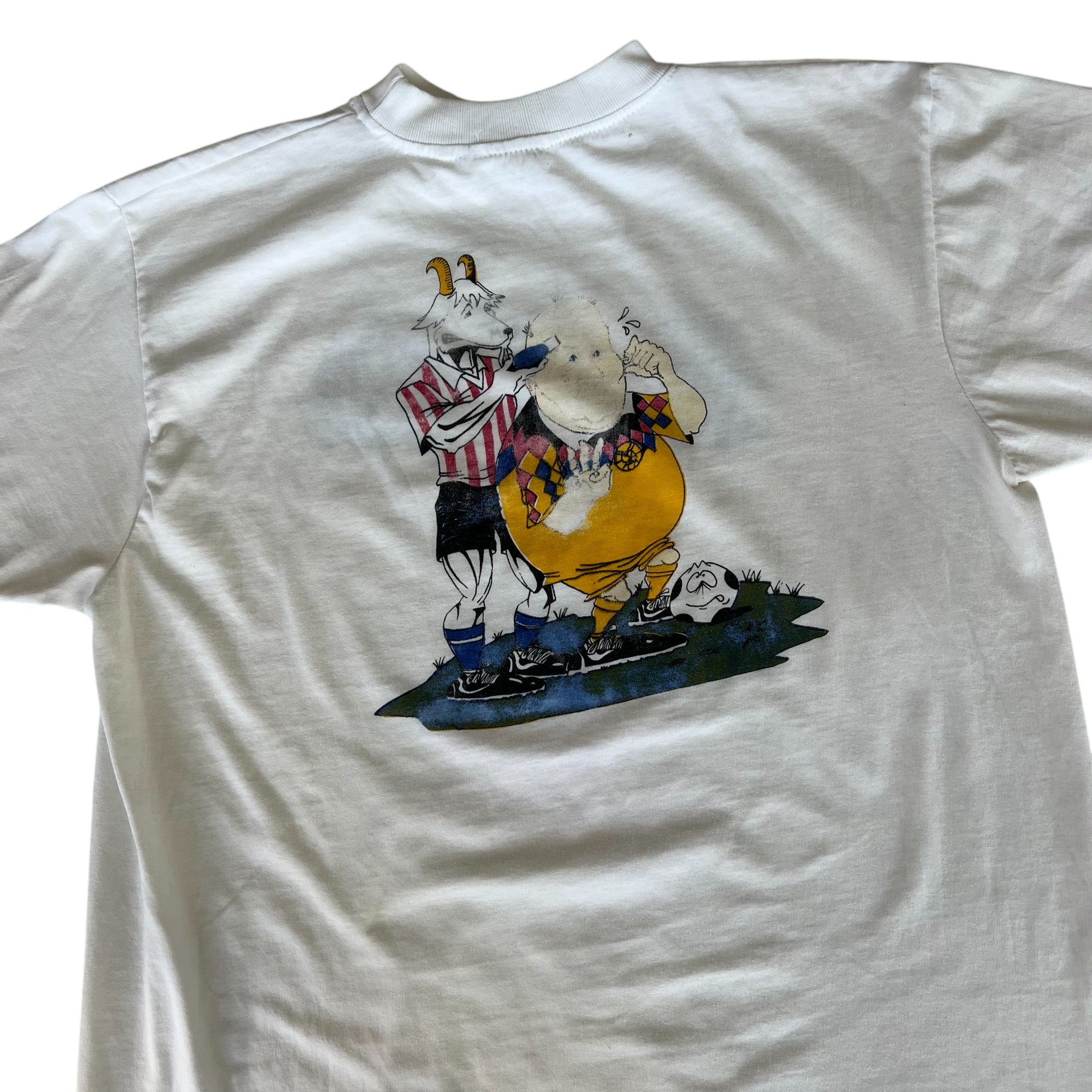 Vintage Chivas de Guadalajara Caricature T-Shirt