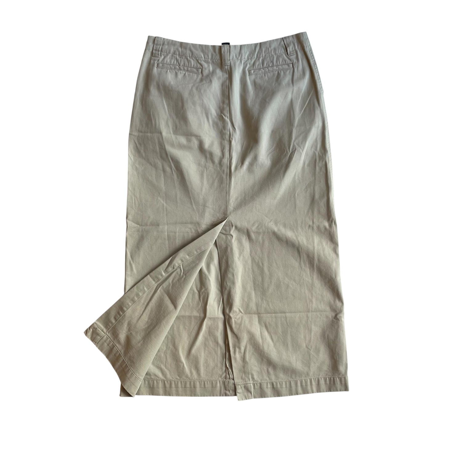Vintage 90s Tan Gap Maxi Skirt