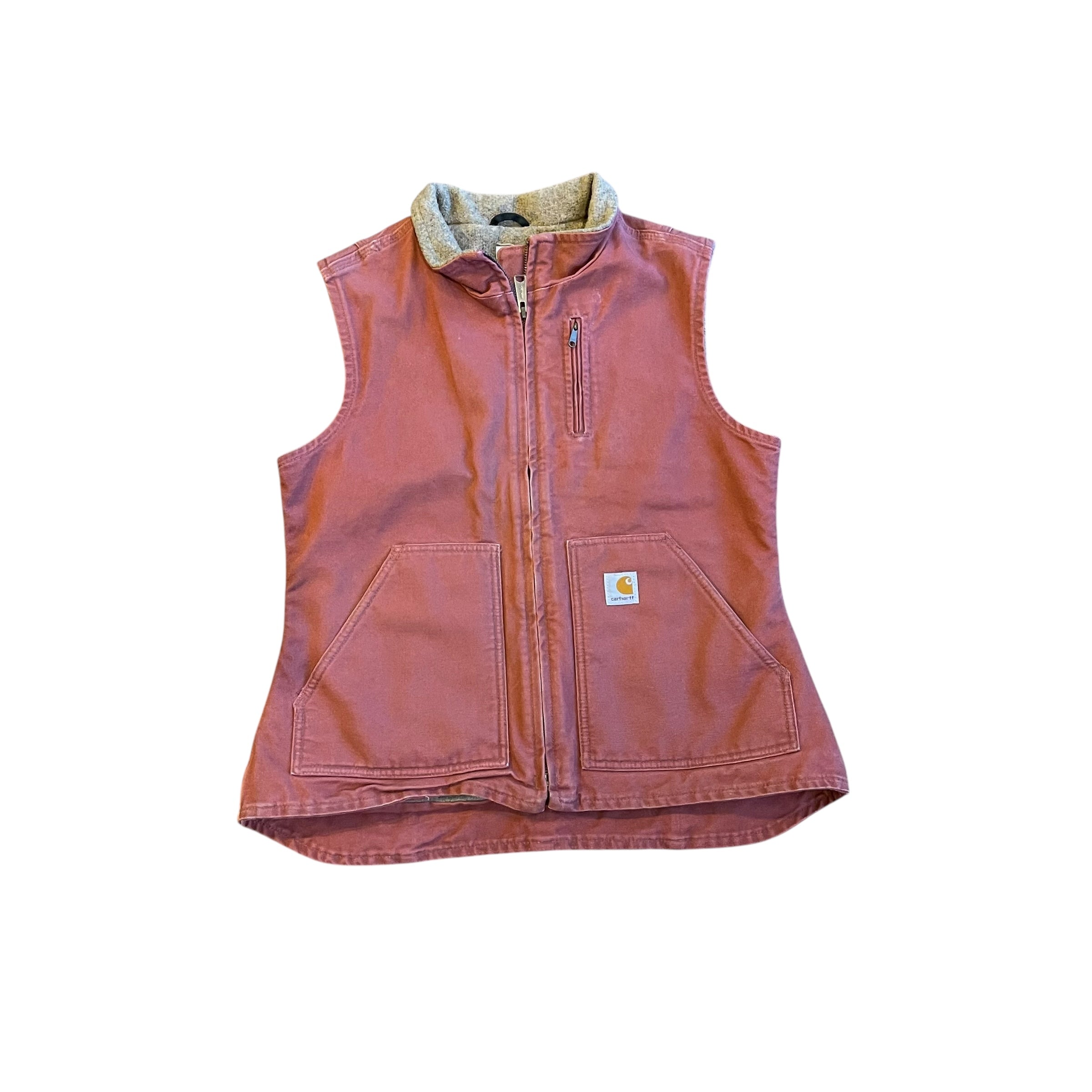 Vintage Carhartt Ruby Sherpa-Lined Vest