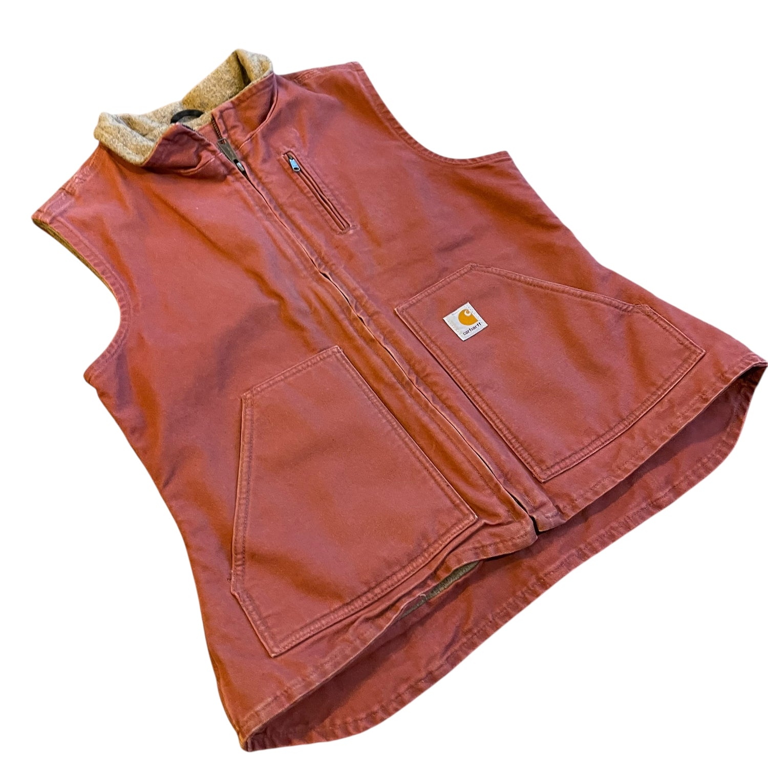 Vintage Carhartt Ruby Sherpa-Lined Vest