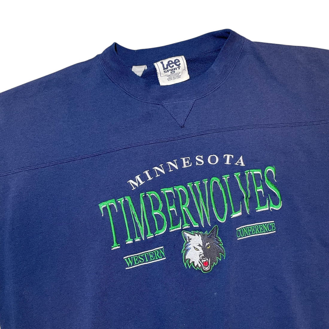 Vintage Minnesota Timberwolves Lee Sport Sweatshirt