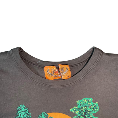 Y2K Juicy Couture Brown Baby Tee