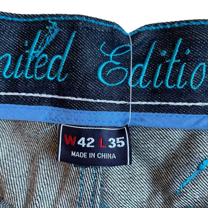 Vintage Y2K Coogi Baggy Embroidered Indigo Jeans