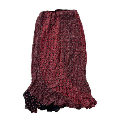 Y2K Indira All Over Print Multilayered Skirt