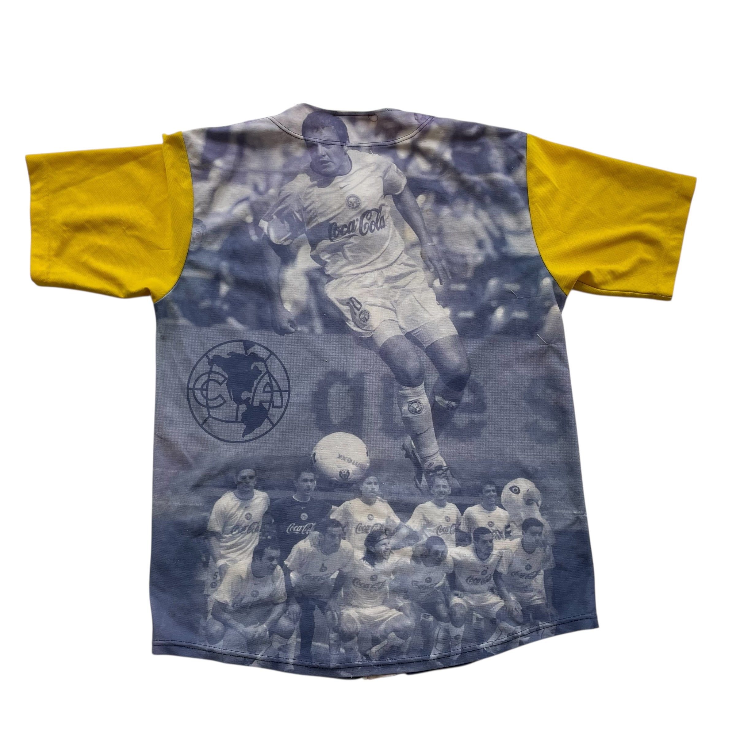 Vintage Y2K Club America All-Over-Print Baseball Jersey