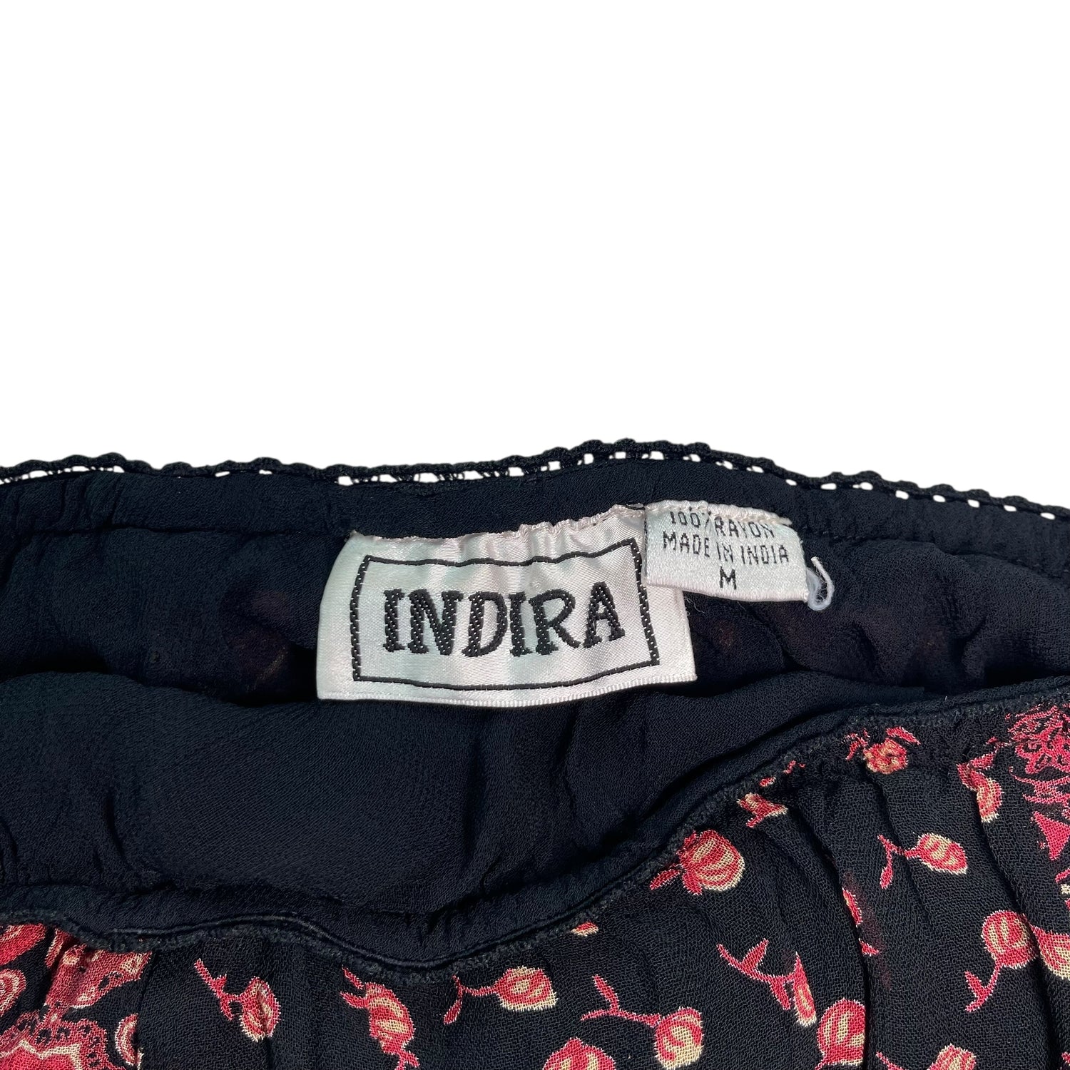 Y2K Indira All Over Print Multilayered Skirt