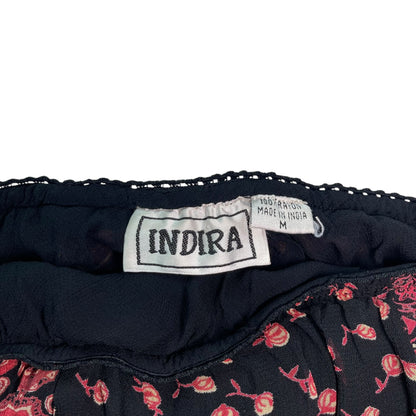 Y2K Indira All Over Print Multilayered Skirt
