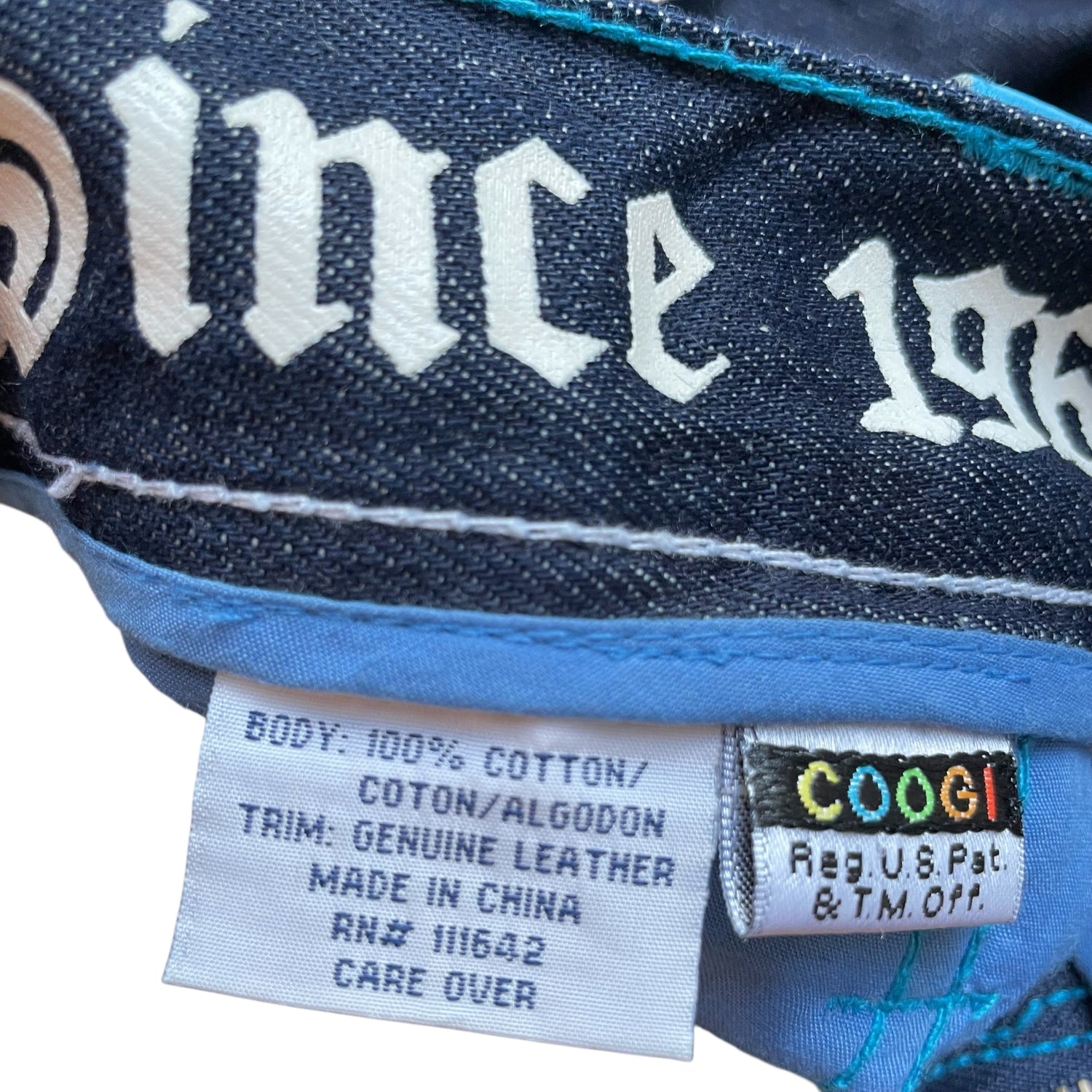 Vintage Y2K Coogi Baggy Embroidered Indigo Jeans