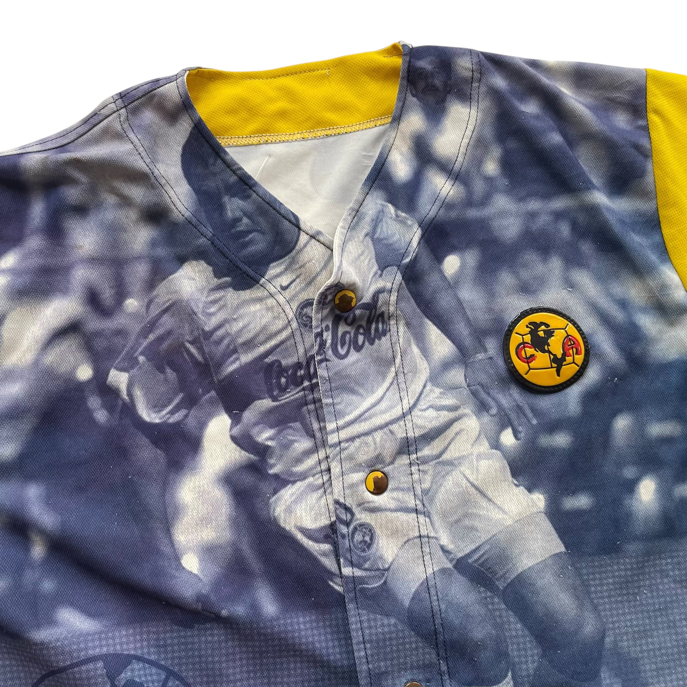 Vintage Y2K Club America All-Over-Print Baseball Jersey