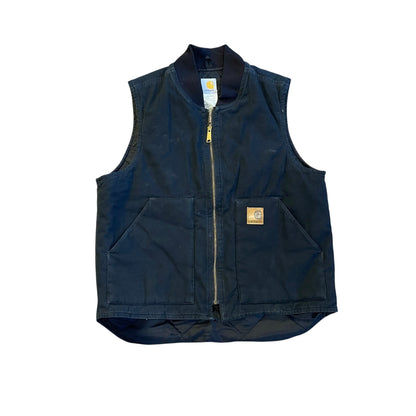 Vintage Carhartt Black Quilted Vest