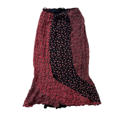 Y2K Indira All Over Print Multilayered Skirt