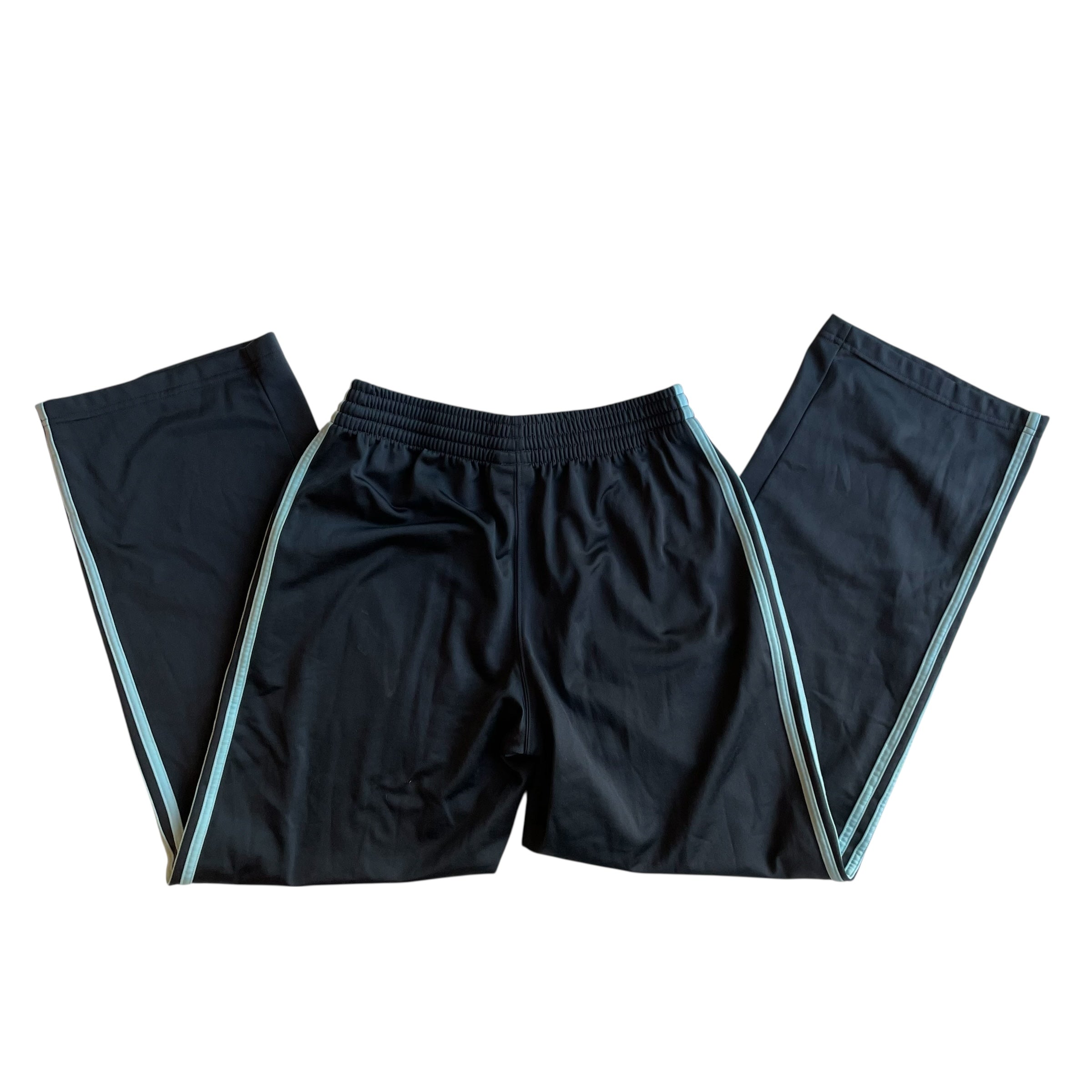Vintage 2010s Adidas Gray and Baby Blue Femme Track Pants