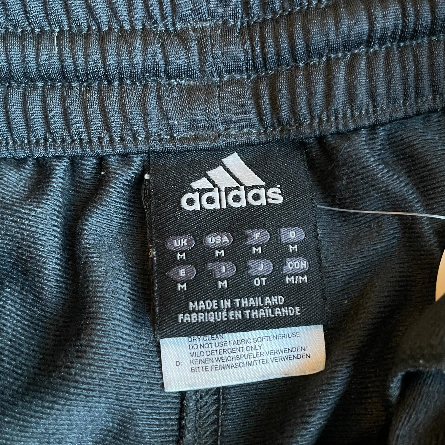 Vintage 2010s Adidas Gray and Baby Blue Femme Track Pants