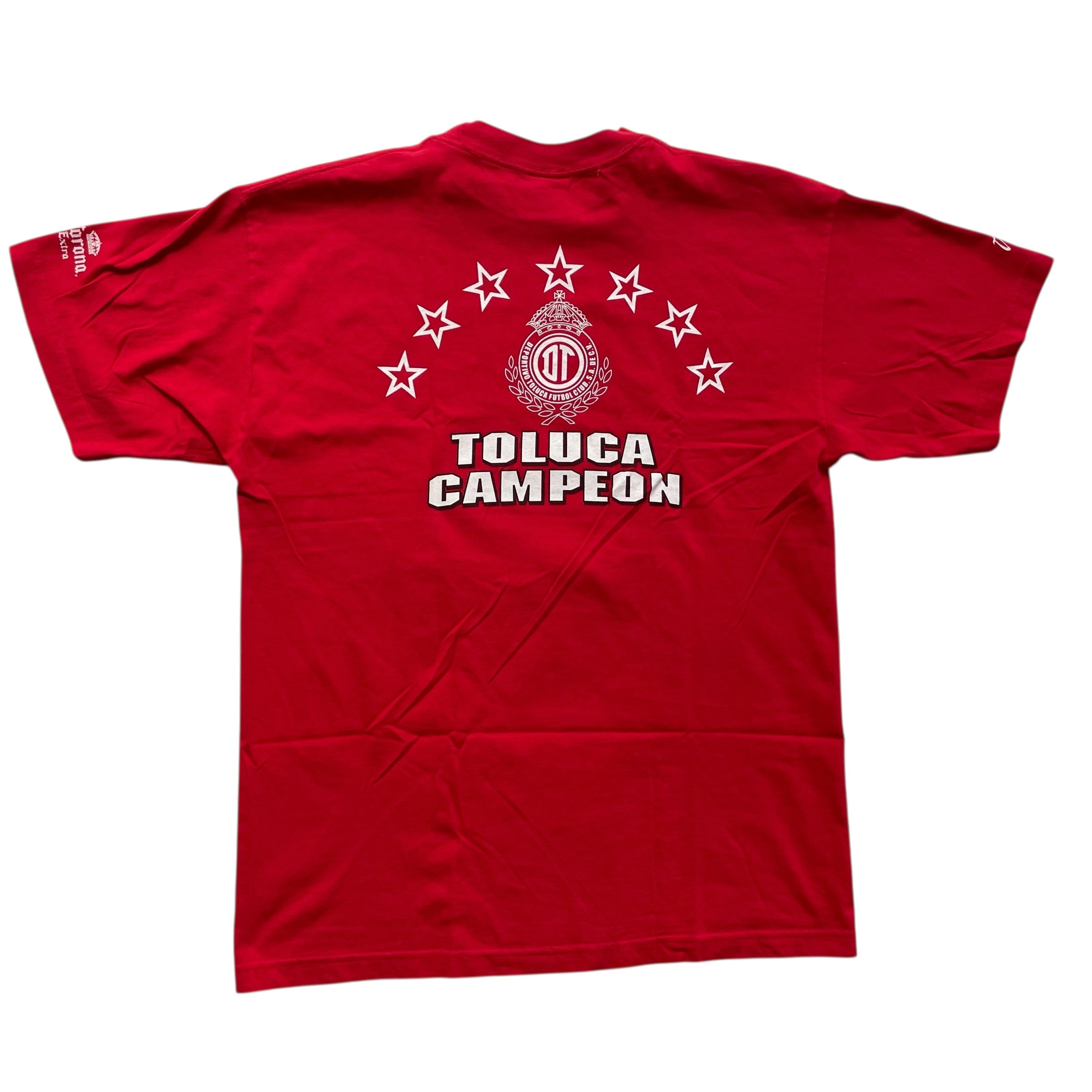 Vintage Apertura 2002 Toluca Champions T-Shirt