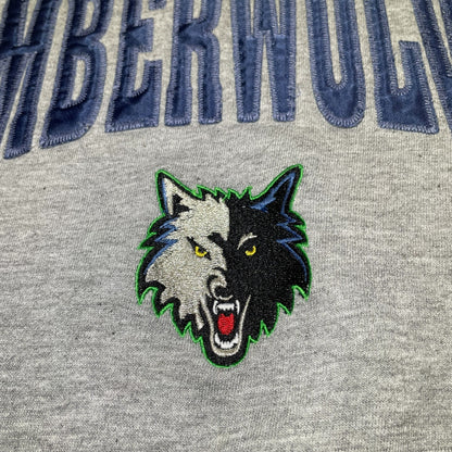 Vintage Minnesota Timberwolves Gray Starter Sweatshirt